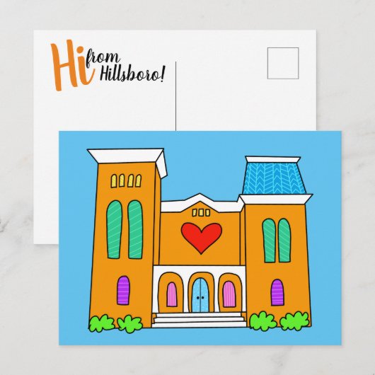 Hillsboro Postcard Postkarte (Vorne/Hinten)