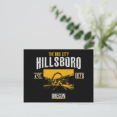 Hillsboro Postkarte (Stehend Vorderseite)