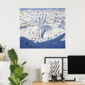 Hillside Elton bei Rowsley 2008 Poster (Heimbüro)