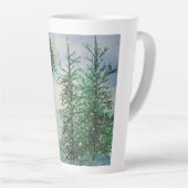 Hillside Evergreens und Snow Milchtasse (Rechte Ecke)