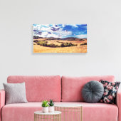 Hillside Harmony Leinwanddruck (Insitu (Wohnzimmer))