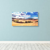 Hillside Harmony Leinwanddruck (Insitu (Holzboden))