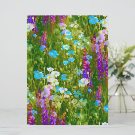 Hillside Heaven Einladung (Stehend Vorderseite)