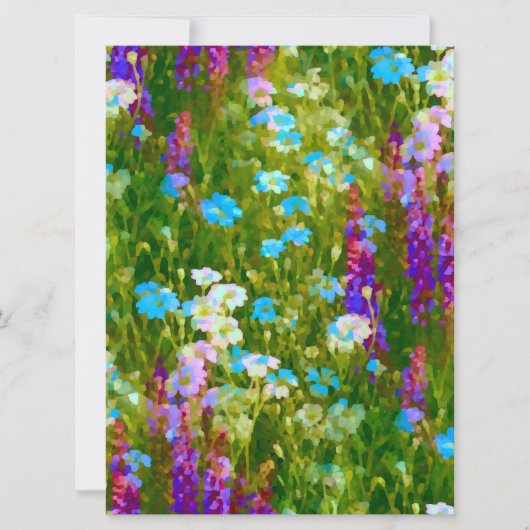 Hillside Heaven Einladung (Vorderseite)