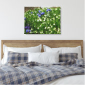Hillside of Early Spring Flowers Landschaft Leinwanddruck (Insitu (Schlafzimmer))