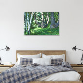 Hillside Trees Leinwanddruck (Insitu (Schlafzimmer))