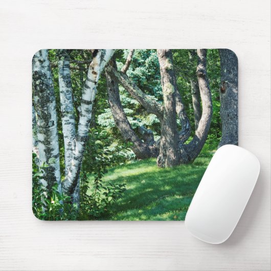 Hillside Trees Mousepad (Mit Mouse)