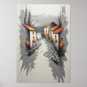 Hillside Village Pathway Poster (Vorne)