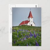 Hilltop Church Postkarte (Vorne/Hinten)