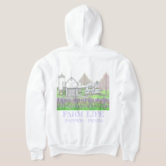Hilltop Farm Zippered Hoodie (AblageHinten)