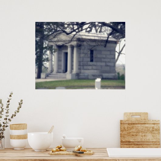 Hilltop Mausoleum Poster (Küche)
