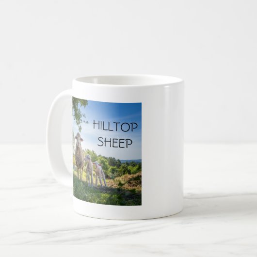Hilltop Schafe, Tasse (Vorderseite Links)