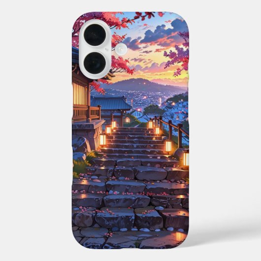 Hilltop Shrine - Anime Spring Serenity Case-Mate iPhone Hülle (Rückseite)
