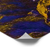 Hilltop, von Maxfield Parrish Poster (Ecke)