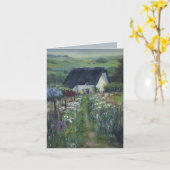Hillview - Ein englisches Cottage Karte (Gelbe Blume)
