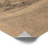 Hilly Landscape | Georg Heinrich Busse Poster (Ecke)