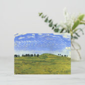 Hilly Landschaft mit Ravens (von Ferdinand Hodler) Karte (Stehend Vorderseite)