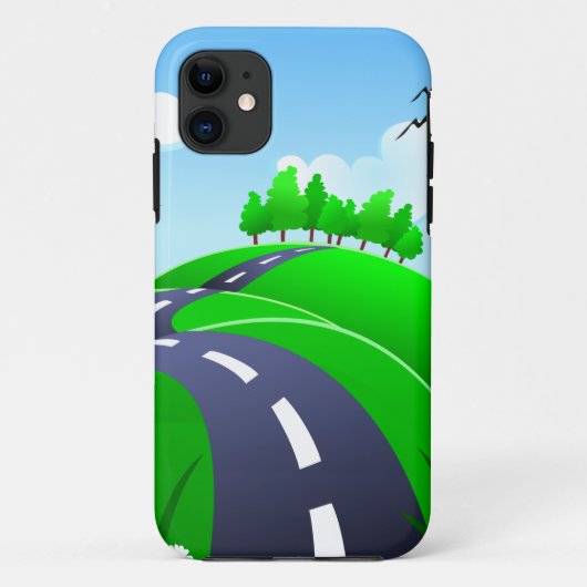 Hilly Road, iPhone 5 Fall Case-Mate iPhone Hülle (Rückseite)