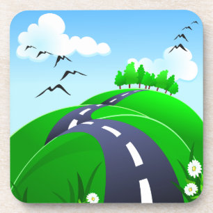 Hilly Road, Untersetzer