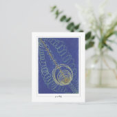 Hilma af Klint #10 - Fine Art Postkarte (Stehend Vorderseite)