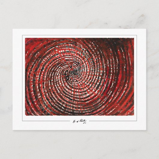 Hilma af Klint #16 - Fine Art Postkarte (Vorderseite)