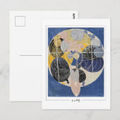 Hilma af Klint #17 - Fine Art Postkarte (Vorne/Hinten)