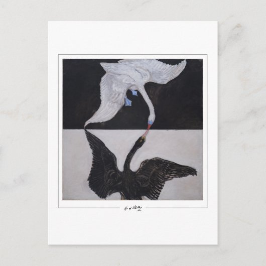 Hilma af Klint #3 - Fine Art Postkarte (Vorderseite)