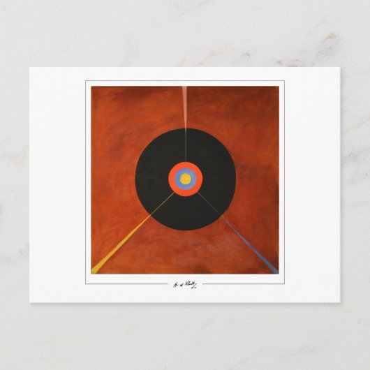 Hilma af Klint #59 - Fine Art Postkarte (Vorderseite)