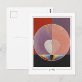 Hilma af Klint #67 - Fine Art Postkarte (Vorne/Hinten)