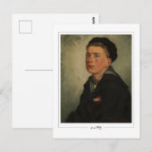 Hilma af Klint #75 - Fine Art Postkarte (Vorne/Hinten)