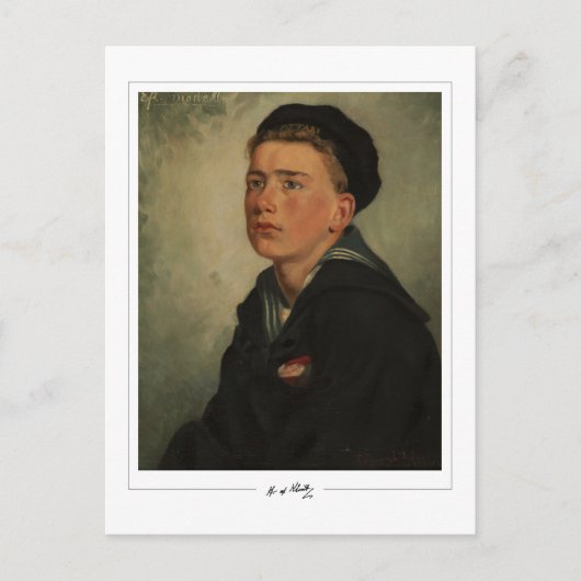 Hilma af Klint #75 - Fine Art Postkarte (Vorderseite)