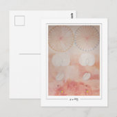 Hilma af Klint #78 - Fine Art Postkarte (Vorne/Hinten)