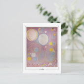 Hilma af Klint #90 - Fine Art Postkarte (Stehend Vorderseite)