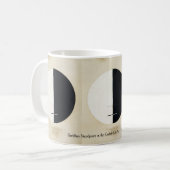 Hilma af Klint abstrakt art Kaffeetasse (Vorderseite Links)
