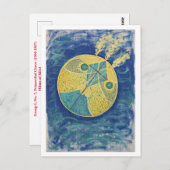Hilma af Klint abstrakt art Postkarte (Vorne/Hinten)