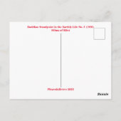 Hilma af Klint abstrakt art Postkarte (Rückseite)