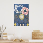 Hilma Af Klint Abstrakte Kunst Poster Indigo (Küche)