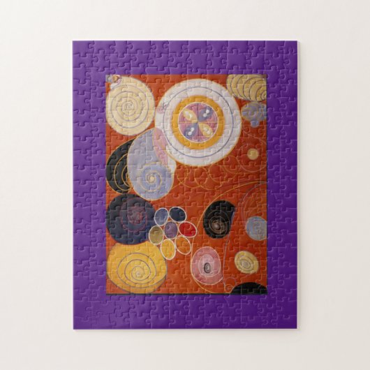 Hilma af Klint, Abstrakte Kunst, Puzzle (Vertikal)