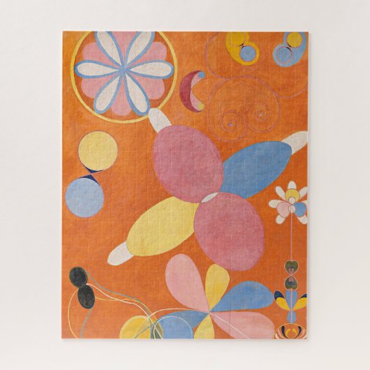 Hilma af Klint Abstrakte Vintage Kunst Puzzle (Vertikal)