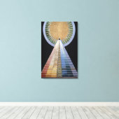 Hilma af Klint - ALTAR PAINTING 1915 Leinwanddruck (Insitu (Holzboden))