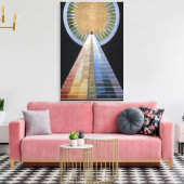 Hilma af Klint - ALTAR PAINTING 1915 Leinwanddruck (Insitu (Wohnzimmer))