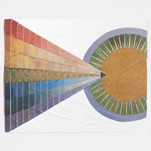 Hilma af Klint - Altarpiece Fleecedecke (Vorderseite (Horizontal))