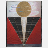 Hilma af Klint - Altarpiece II Fleecedecke (Vorderseite)