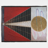 Hilma af Klint - Altarpiece II Fleecedecke (Vorderseite (Horizontal))