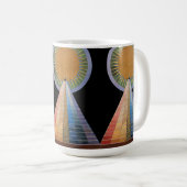 Hilma af Klint - Altarpiece Kaffeetasse (VorderseiteRechts)