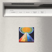 Hilma af Klint Altarpiece Magnet (In Situ (Geschirrspüler))
