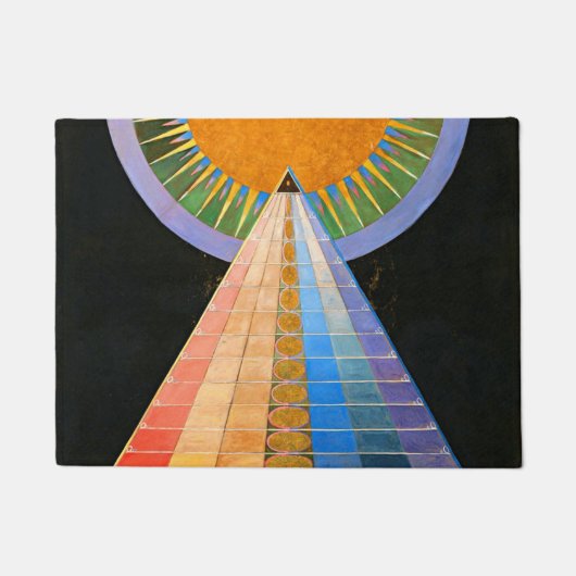 Hilma Af Klint Altarpiece No 1 Fußmatte (Vorderseite)