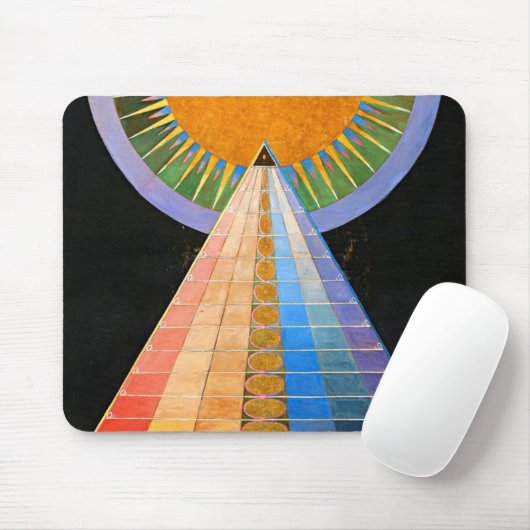 Hilma Af Klint Altarpiece No 1 Mousepad (Mit Mouse)