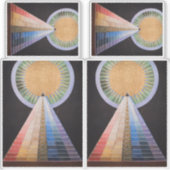Hilma Af Klint, Altarpiece Nr.1, Abstrakt Art Aufkleber (Vorderseite)