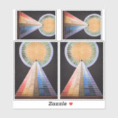 Hilma Af Klint, Altarpiece Nr.1, Abstrakt Art Aufkleber (Blatt)